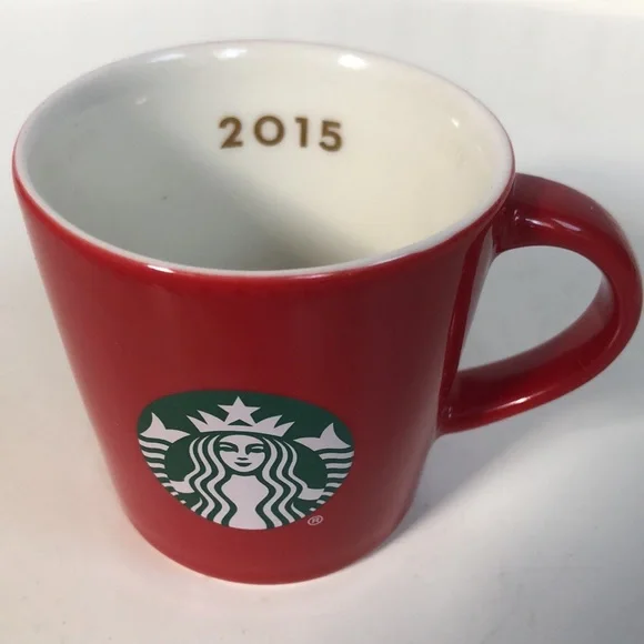Starbucks | Kitchen | Starbucks 25 Demitasse Espresso Red Holiday Cup |  Poshmark